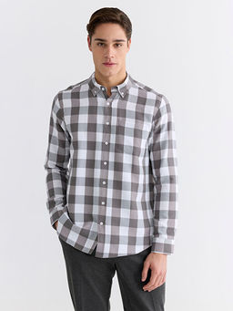 Regular Fit Ekose Erkek G?mlek