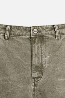 WASHED CARPENTER TROUSERS - Zara фото 35