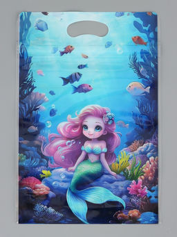 Цена за 50 шт. Пакет подарочный, с zip-lock застежкой, "Русалочка", 15х23 ± 1см МИКС