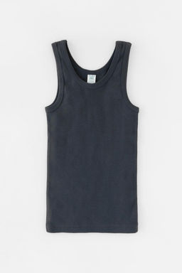 Crockid _ К 1182-2уп/темно-бежевый,темно-серый набор майка для мал