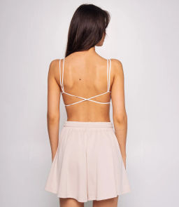 Топ #КТ1738, белый