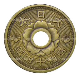 Монета 10 сен 1939 года Япония