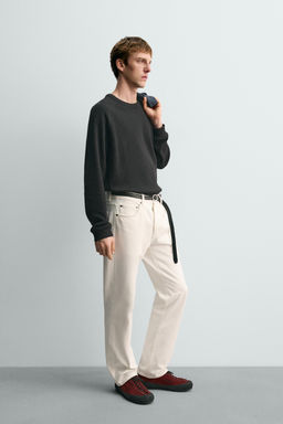 CAMISETA ESTRUCTURA WAFFLE AARON LEVINE X ZARA / Gris antracita  фото 4