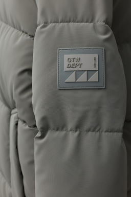 LONG COAT WITH RUBBER LABEL - Zara фото 9