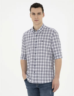 Lacivert Regular Fit Uzun Kollu G_mlek - Pierre cardin фото 3