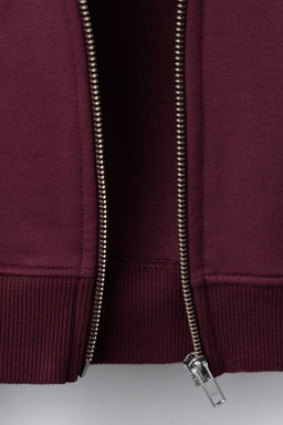 PLAIN ZIP-UP HOODIE - Zara фото 4