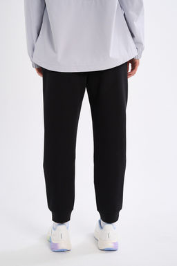 Брюки трикотажные укороченные Черный