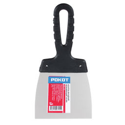 Шпатель 100мм, пластик.ручка "Рокот"