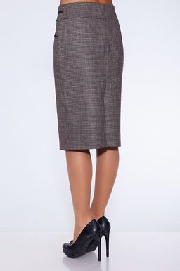 юбка прямого силуэта, зауженная к низу - Трика фото 4