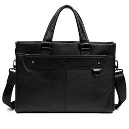 Сумка мужская, кожа, MIRONPAN 38811 Черный