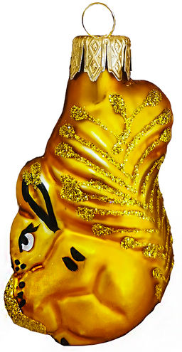 Елочное украшение Белочка мини Ф326