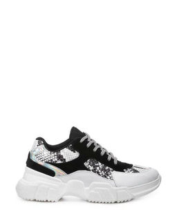 Passegiata. Сникеры, черный/серебряный, 39