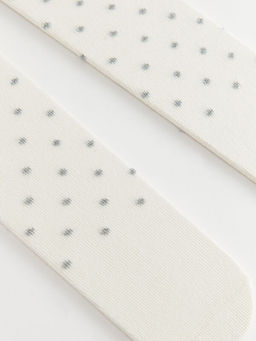 Desenli K?z Bebek K?lotlu ?orap 2li