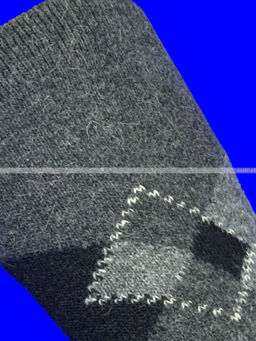 Цена за 12 пар.Термоноски мужские собачья шерсть БОЛЬШОЙ РОМБ арт. 1602