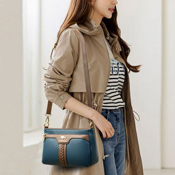 KAIDIFEINIROO Сумка женская 8672  фото 3