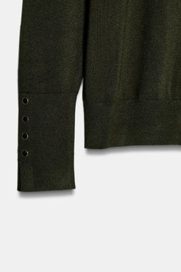 BASIC PLAIN KNIT JUMPER - Zara фото 18
