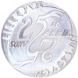 1000 эскудо 1999 года Португалия 25 лет Революции 25 апреля