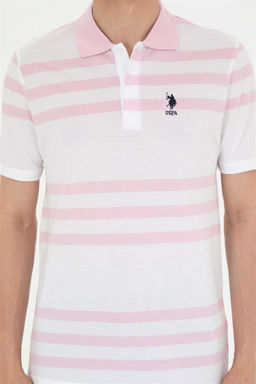 U. S. Polo Assn / Мужская розовая футболка - U.s. polo assn фото 6