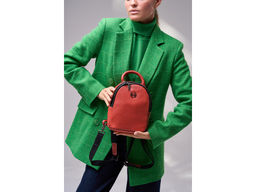 Сумка-рюкзак женский Lanotti 6610/Оранжевый