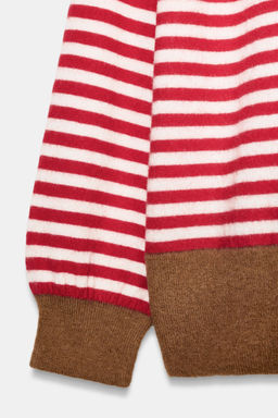 STRIPED 100% WOOL SWEATER - Zara фото 6