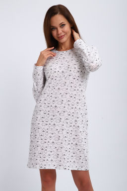 Ночная сорочка длинный рукав из кулирки Соня овечки