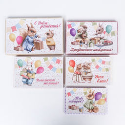 Набор коробок 10 в 1 Исполнения желаний, 30 х 19 х 11,5 - 12 х 6,5 х 4 см - UPAK LAND фото 7