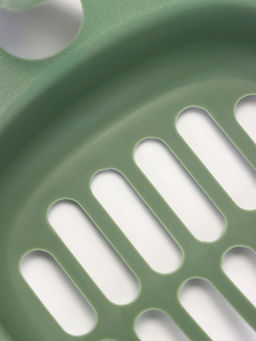 Цена за 5 шт. Совок для кошачьего туалета 22.5×10×5 см, Soft-touch, изумруд