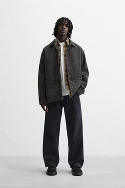 DENIM JACKET WITH POCKETS