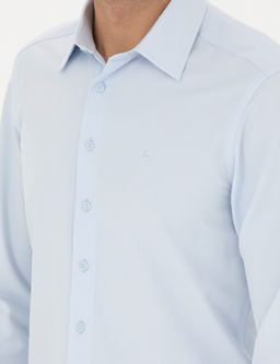 Mavi Slim Fit Uzun Kollu G_mlek