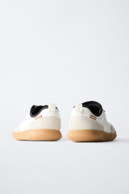 LEATHER BAREFOOT TRAINERS - Zara фото 7