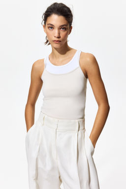 Top de tirantes en microfibra - H&m фото 5