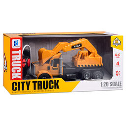 Машина "Экскаватор" р/у, 27 MHz, в коробке