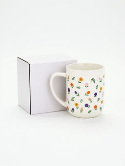 Кружка чайная керамическая «Цветы», 630 мл