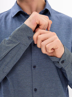 Рубашка трикотажная мужская GREG SK233/131/6952/ZN/1