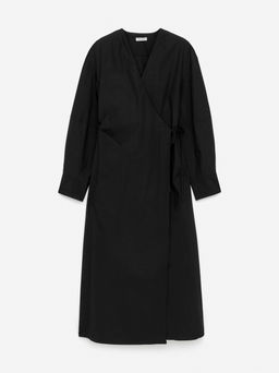 Vestido cruzado de algod?n