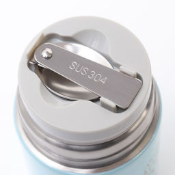 Термос для еды Мастер К, 550 мл, 1711 см, нержавеющая сталь, голубой фото 6