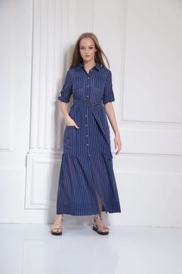 Платье AMORI 9477 василек