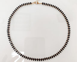 Колье с цирконами