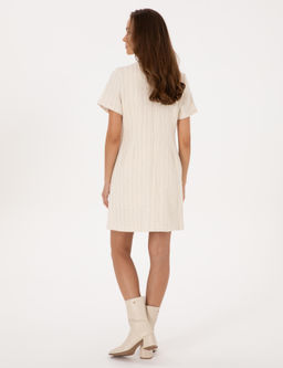 Ekru Regular Fit Dokuma Elbise - Pierre cardin фото 4