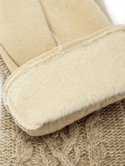 Перчатки жен Labbra LB-CP-120 beige  фото 4