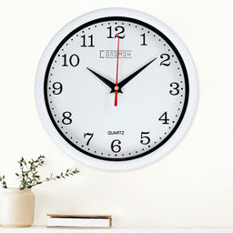 Часы настенные «Классик», d=20 см, плавный ход