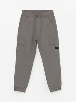 Rahat Kal?p Beli Lastikli Erkek ?ocuk Kargo Jogger Pantolon