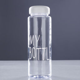 Бутылка для воды "My bottle", 500 мл, 19.5 х 6 см, микс