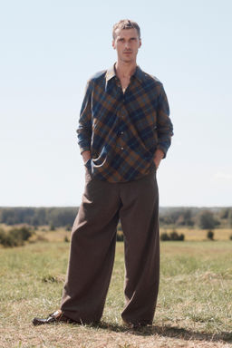 LIMITED EDITION FLOWING CHECK SHIRT