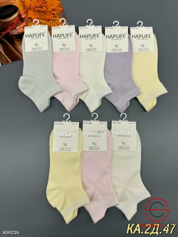 Женские носки из хлопка