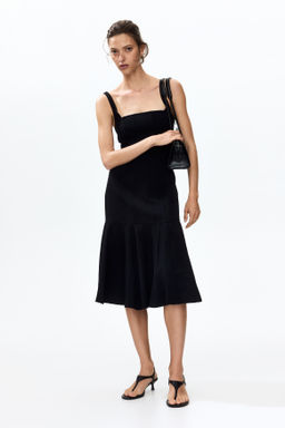 Vestido midi con vuelo - H&m фото 2