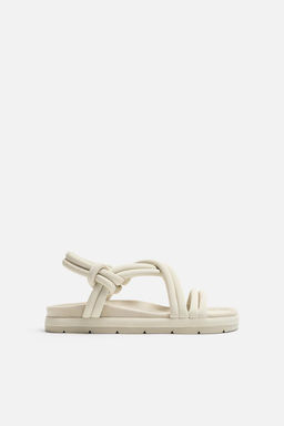 Sandals with Criss-Cross Straps - Zara фото 5