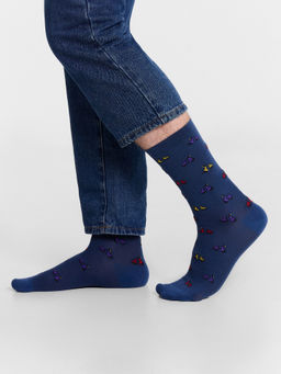 Носки Mark Formelle джинсовый 017K-3046 хлопок с эластаном синие набор 5 пар