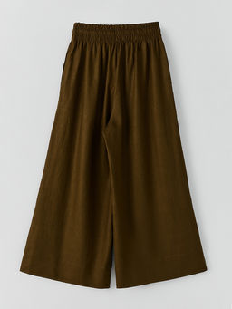 Бриджи домашние женские льняные зеленые - Mark formelle фото 7