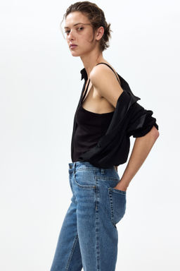 Flared Regular Waist Ankle Jeans - H&m фото 7